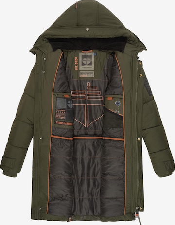 Parka d’hiver 'Beviis' STONE HARBOUR en vert