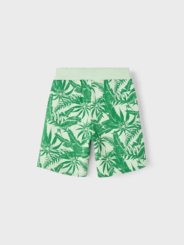 Regular Pantalon 'JESSE' NAME IT en vert