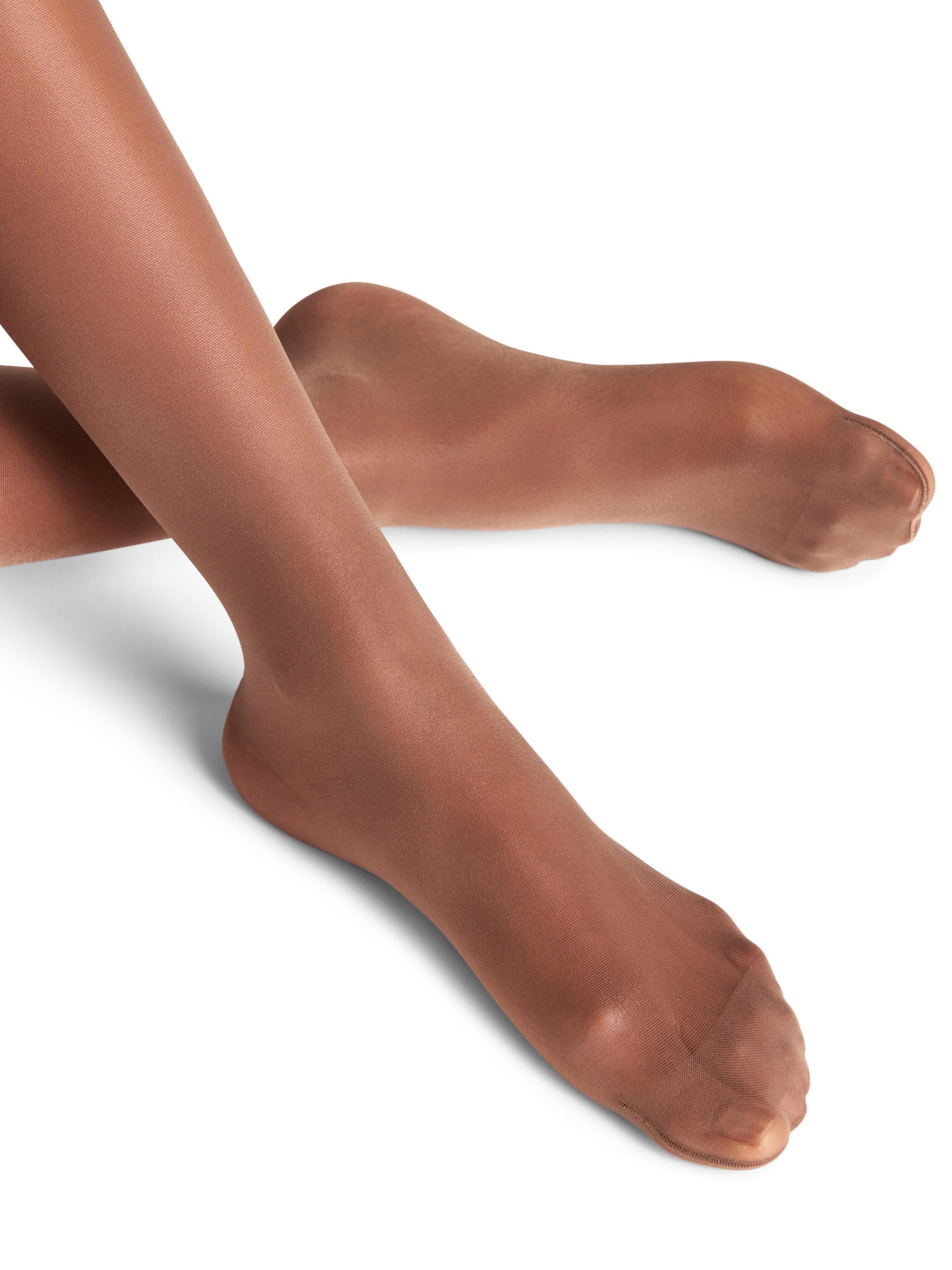 FALKE Tights 'Pure Matt' in Brown