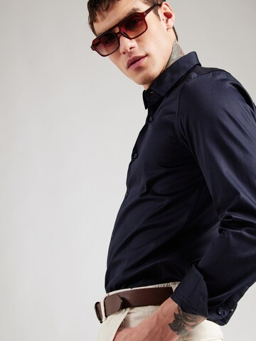 JOOP! Slim fit Srajca 'Pit' | modra barva