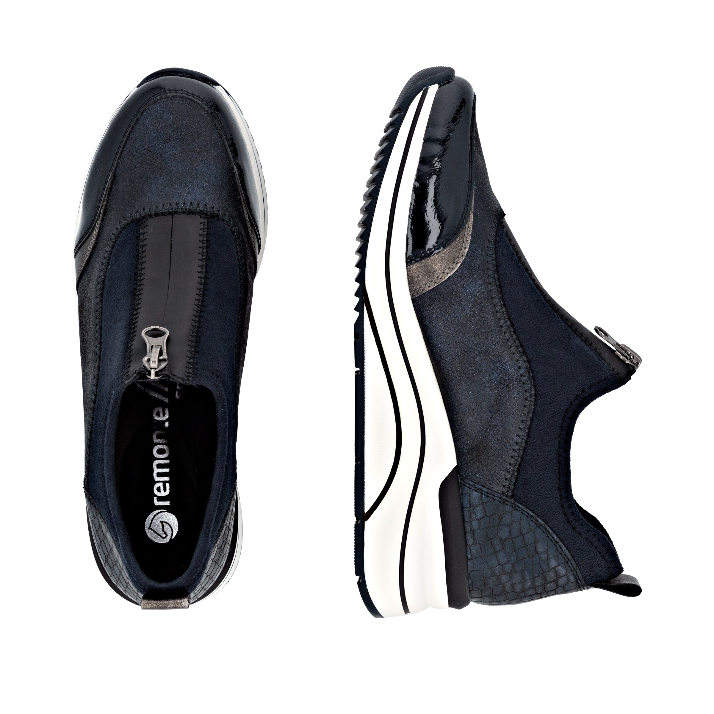 REMONTE Slip-Ons in Blue