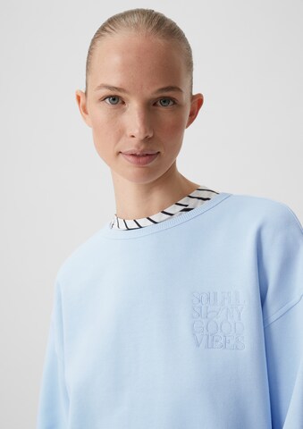 comma casual identity Sweatshirt in Blau