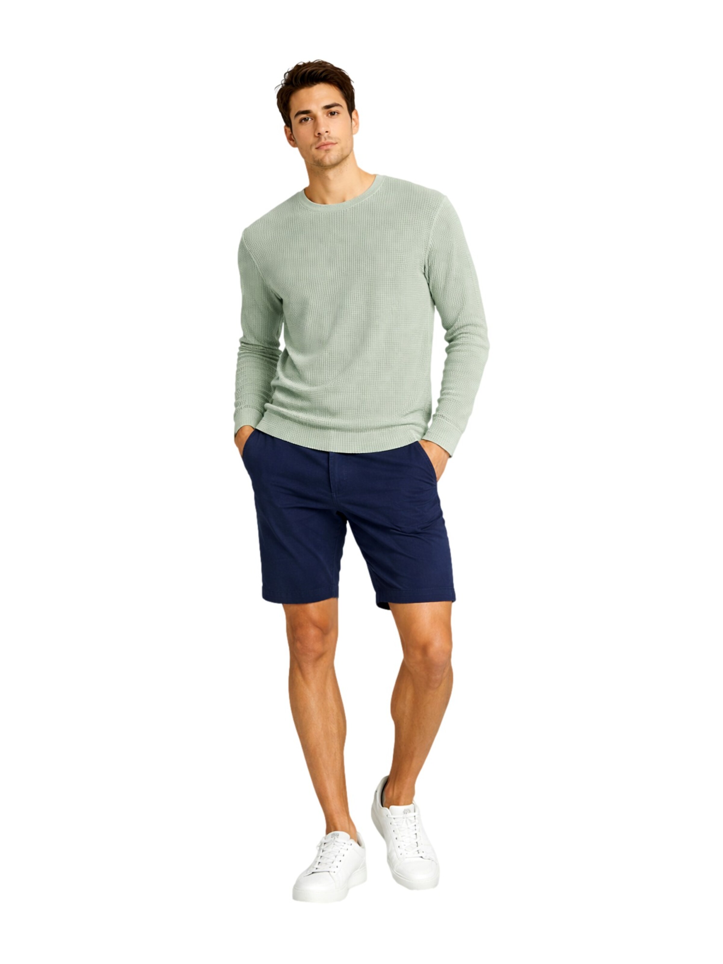 Pull-over 'Jadiel' INDICODE en vert