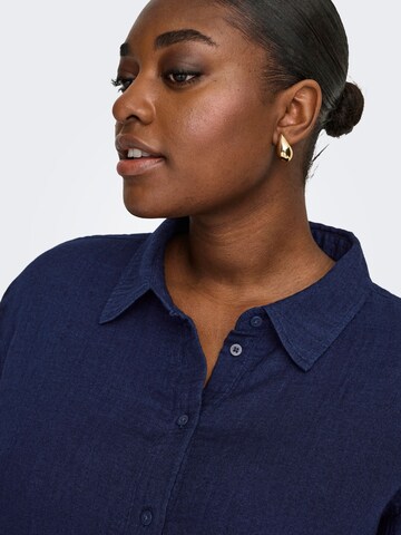 ONLY Carmakoma Blouse 'CARLeoni' in Blue