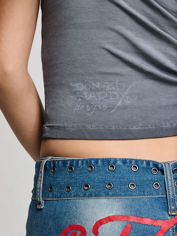 Haut Ed Hardy en bleu