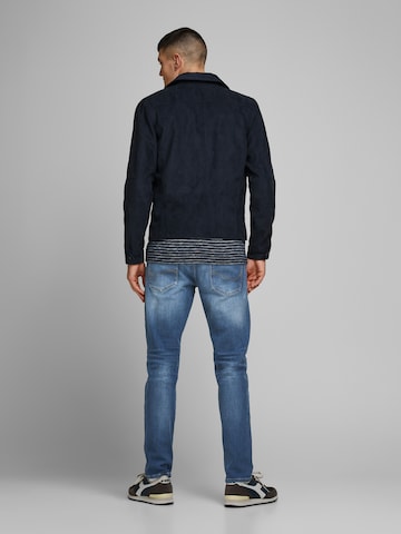 JACK & JONES Szabványos Farmer 'Mike' - kék