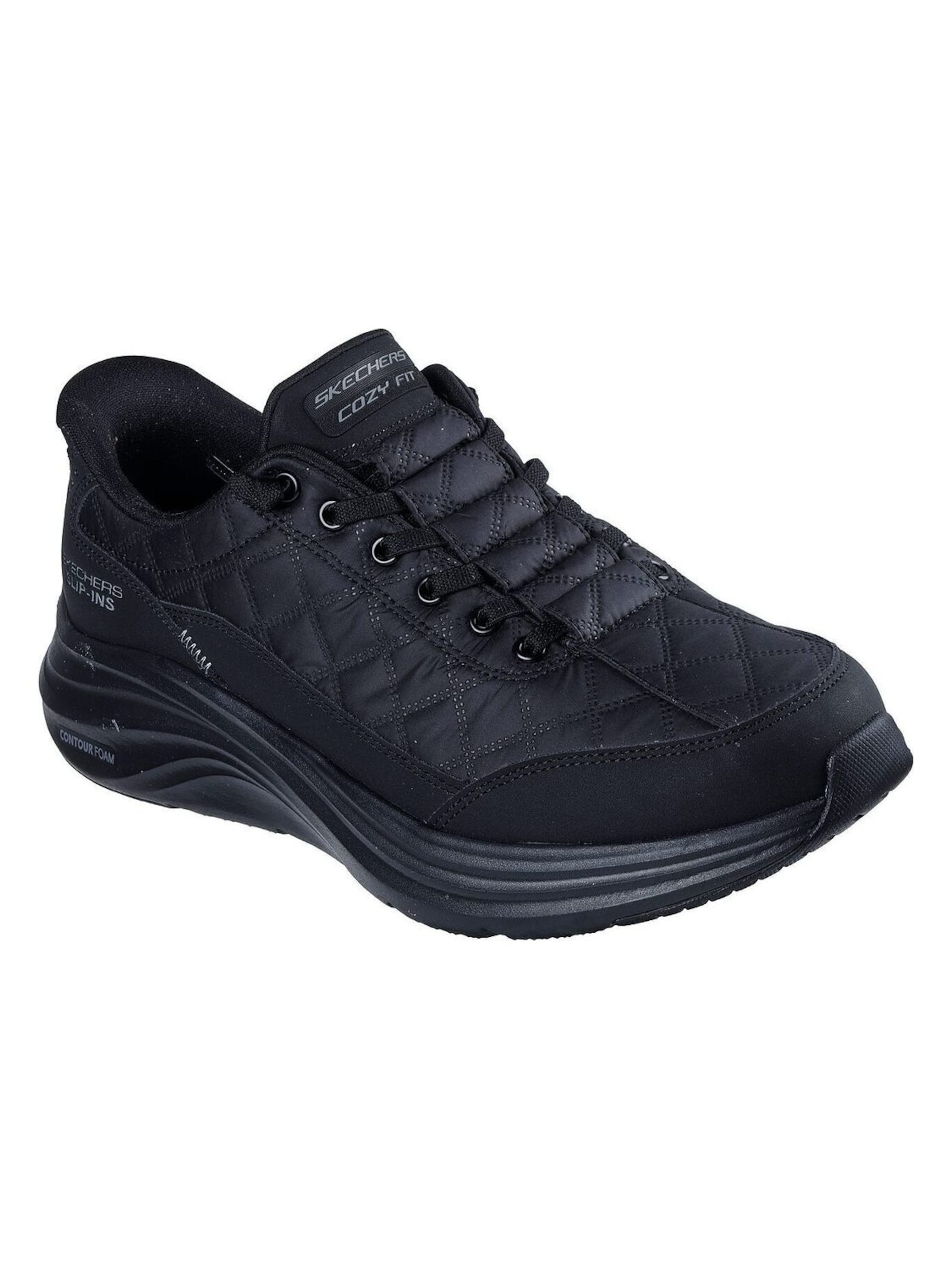 SKECHERS - Calzado deportivo 'Contour Foam - Cozy' en negro: frente