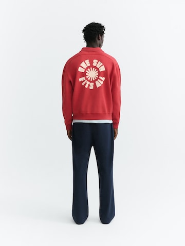 Thinking MU Sweatshirt 'Pipo' in Rot: Vorderseite