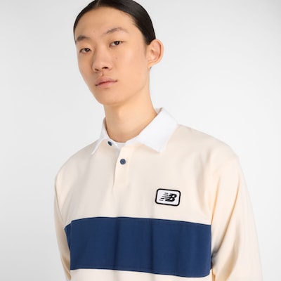 new balance Shirt 'Rugby' in Cream / Navy, Item view