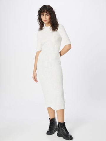 Dorothy Perkins Knit dress in Beige: front