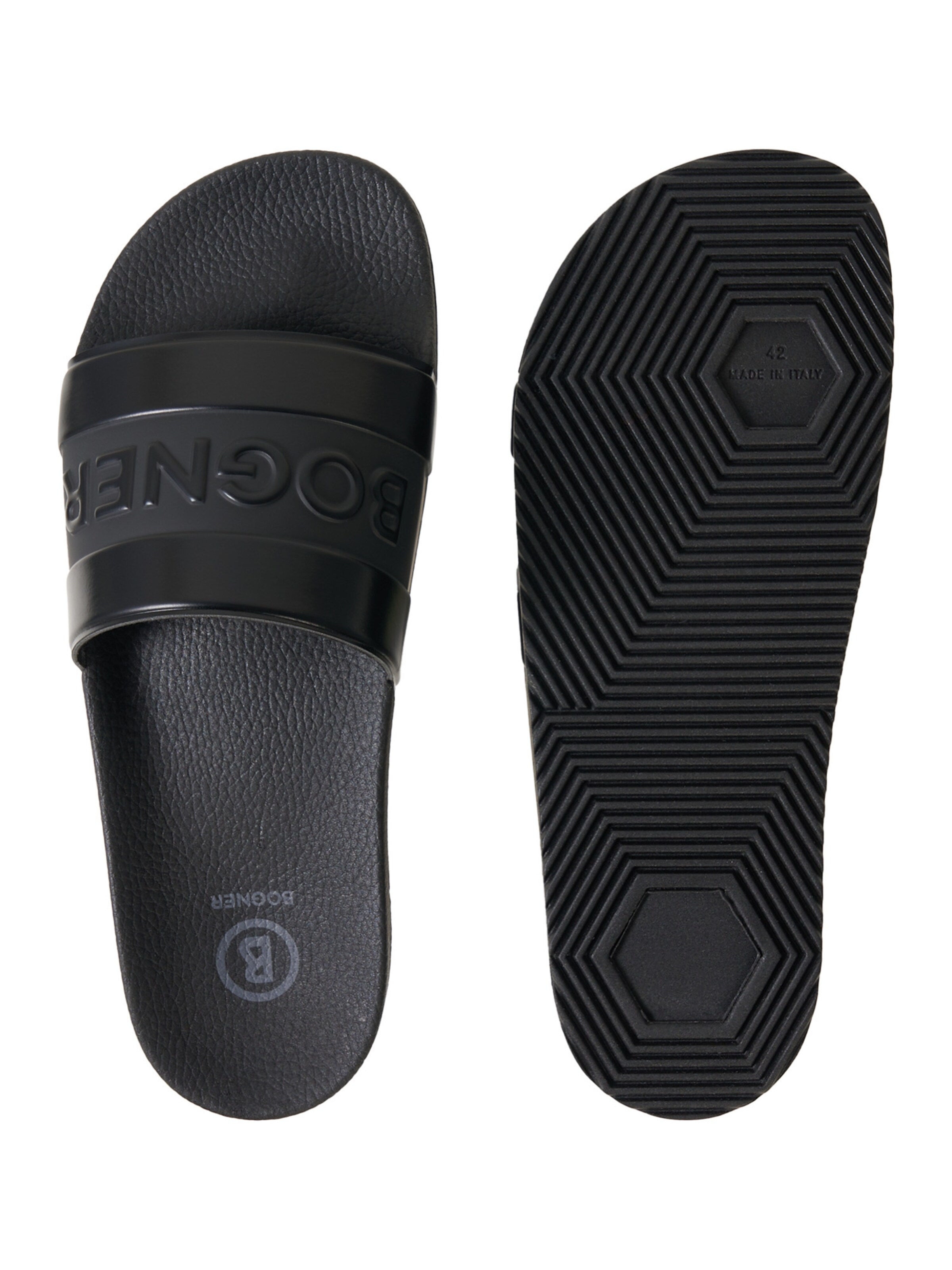 BOGNER Strand-/Badeschuh in Schwarz