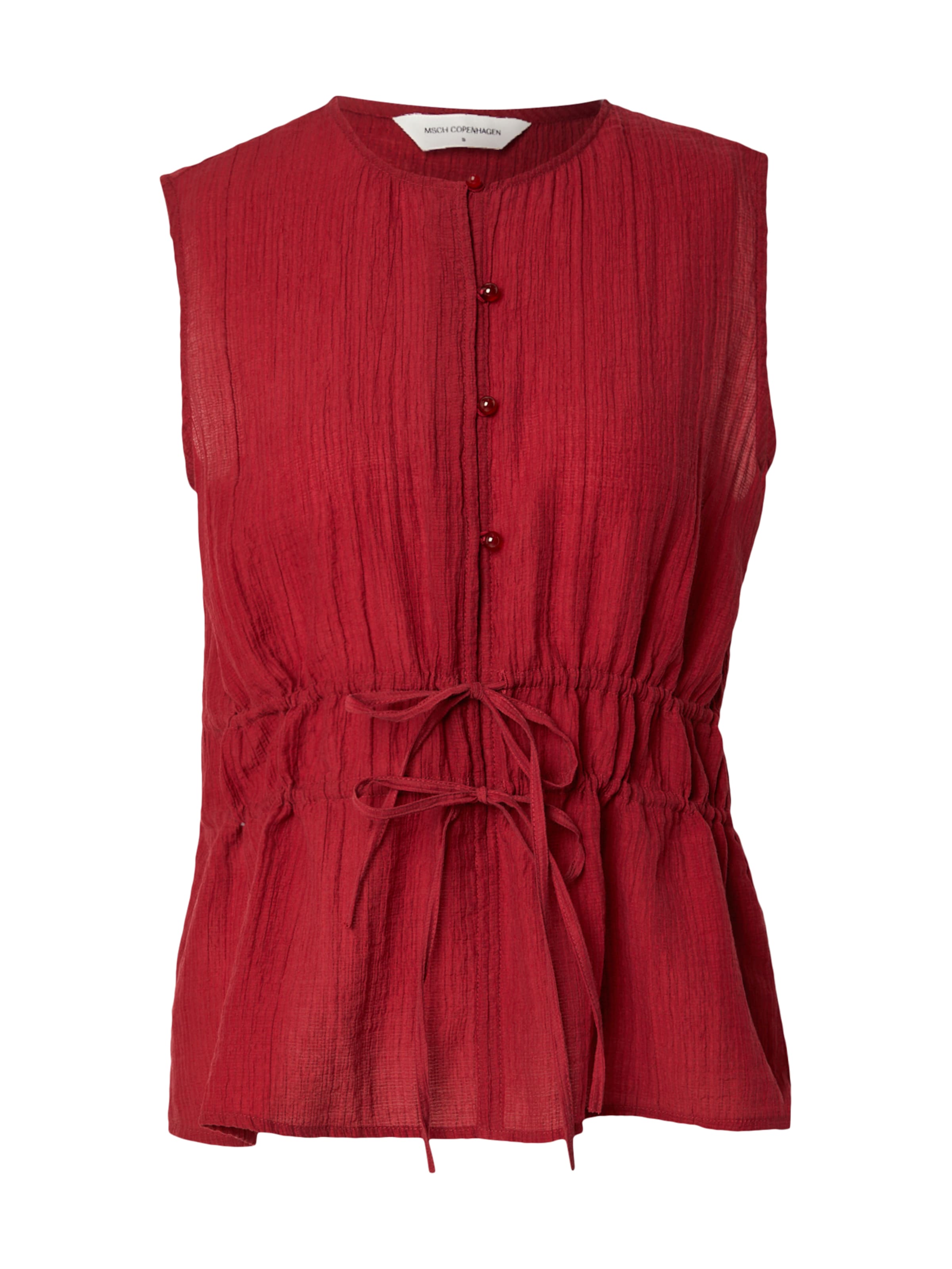 MSCH COPENHAGEN - Blusa 'Celaene' en rojo: frente