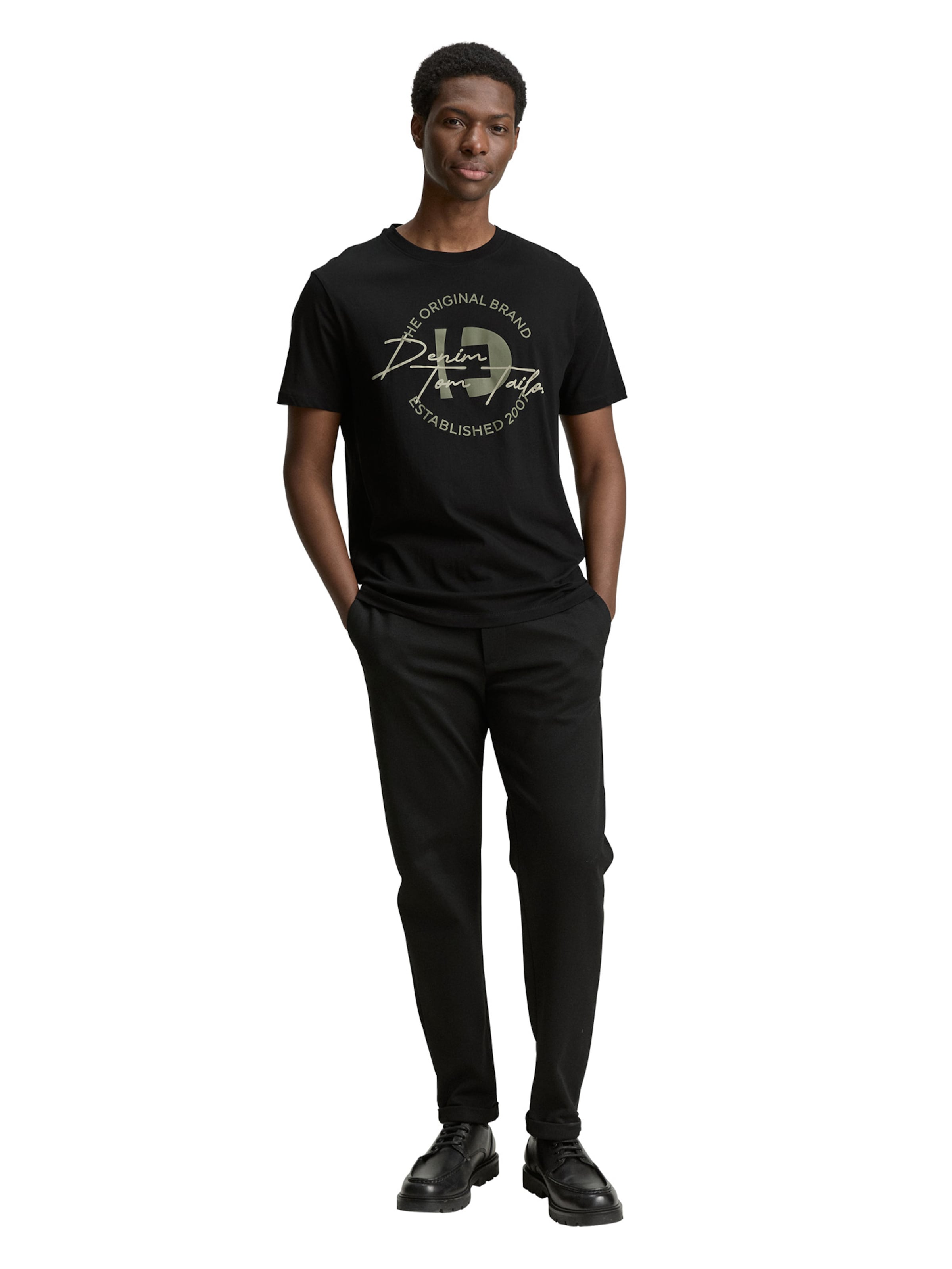 TOM TAILOR DENIM T-Shirt in Blau