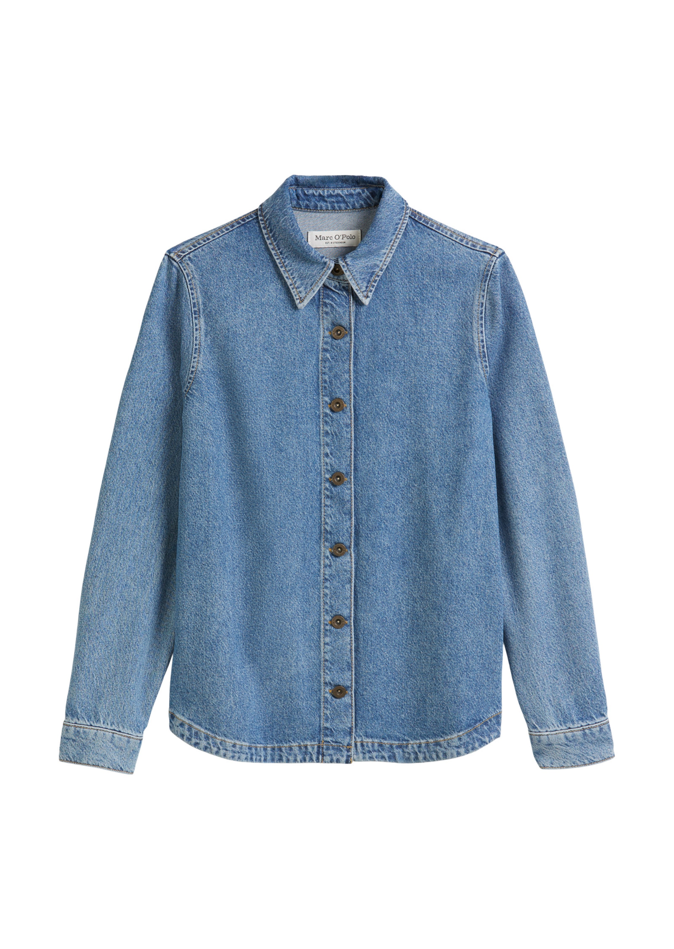 Marc O'Polo Blouse in Blue: front