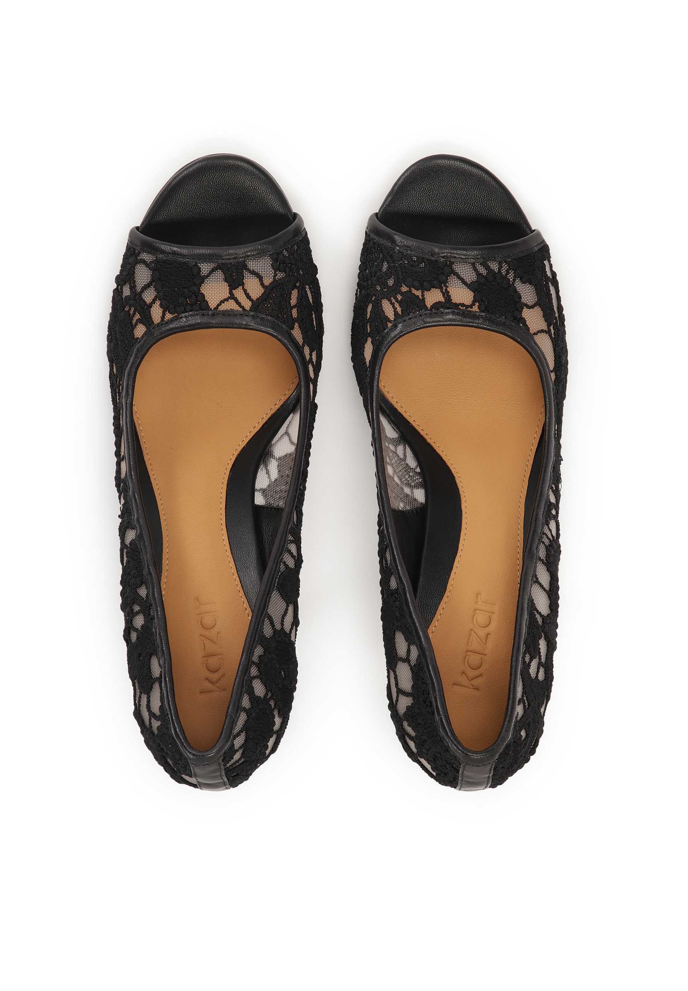 juoda Kazar Vakariniai bateliai