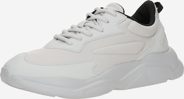 Sneaker low 'Leon' de la HUGO pe alb: față