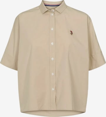 U.S. POLO ASSN. Pusero ' Melissa ' värissä beige: etupuoli