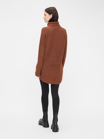 PIECES Sweater 'Ellen' in Brown