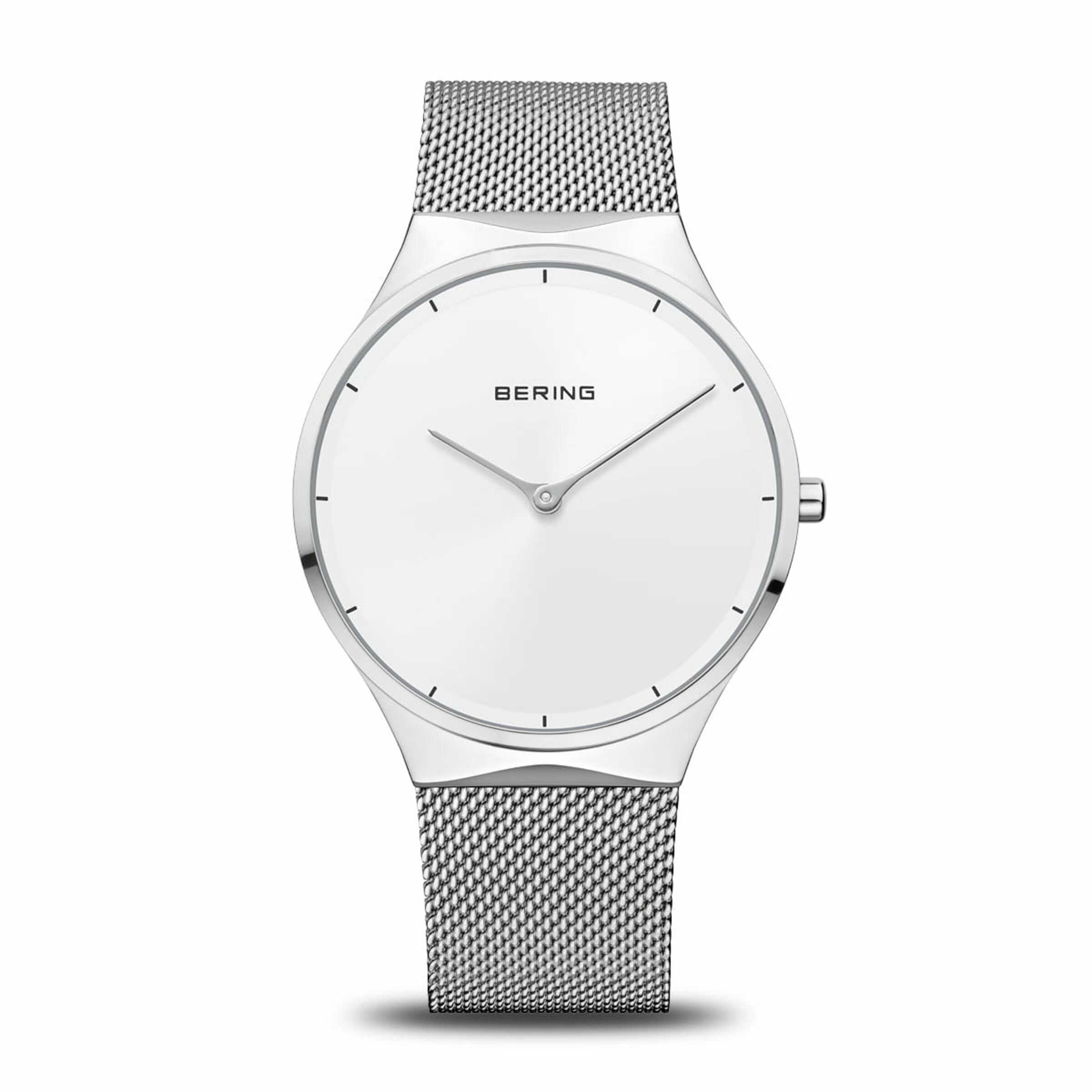 BERING Analoog horloge in Zilver: voorkant