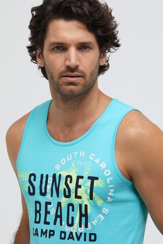 CAMP DAVID Shirt in Blue