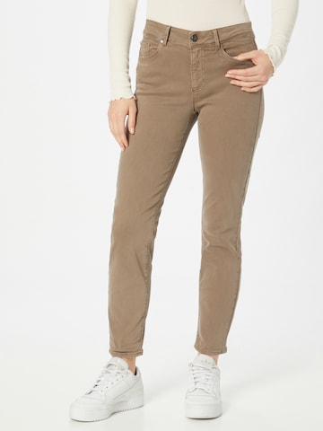 BRAX Skinny Jeans 'ANA' i brun: forside