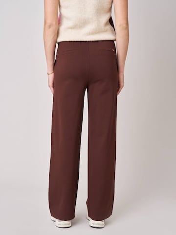 Loosefit Pantalon Deeluxe en marron