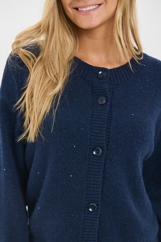 SAINT TROPEZ Knit cardigan ' NovaSZ' in Blue