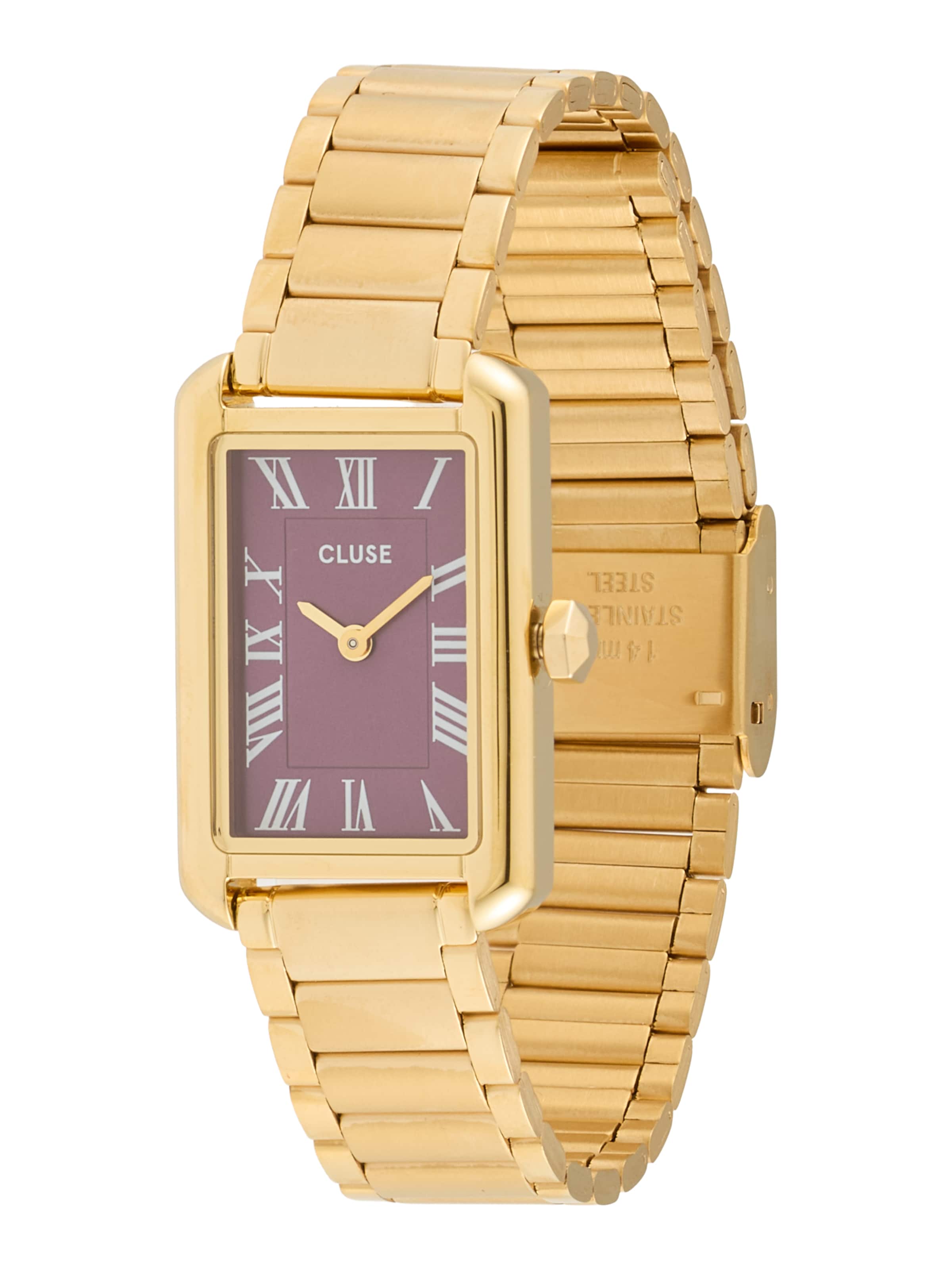 CLUSE Analogové hodinky – červená: přední strana