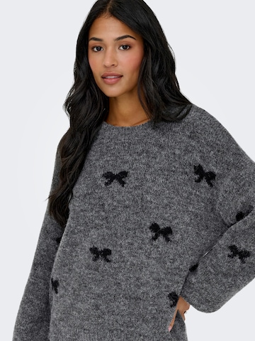 ONLY Sweater 'ONLBRUNHILDA' in Grey