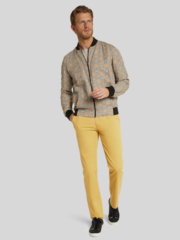 Regular Pantalon chino 'New York' MEYER en jaune
