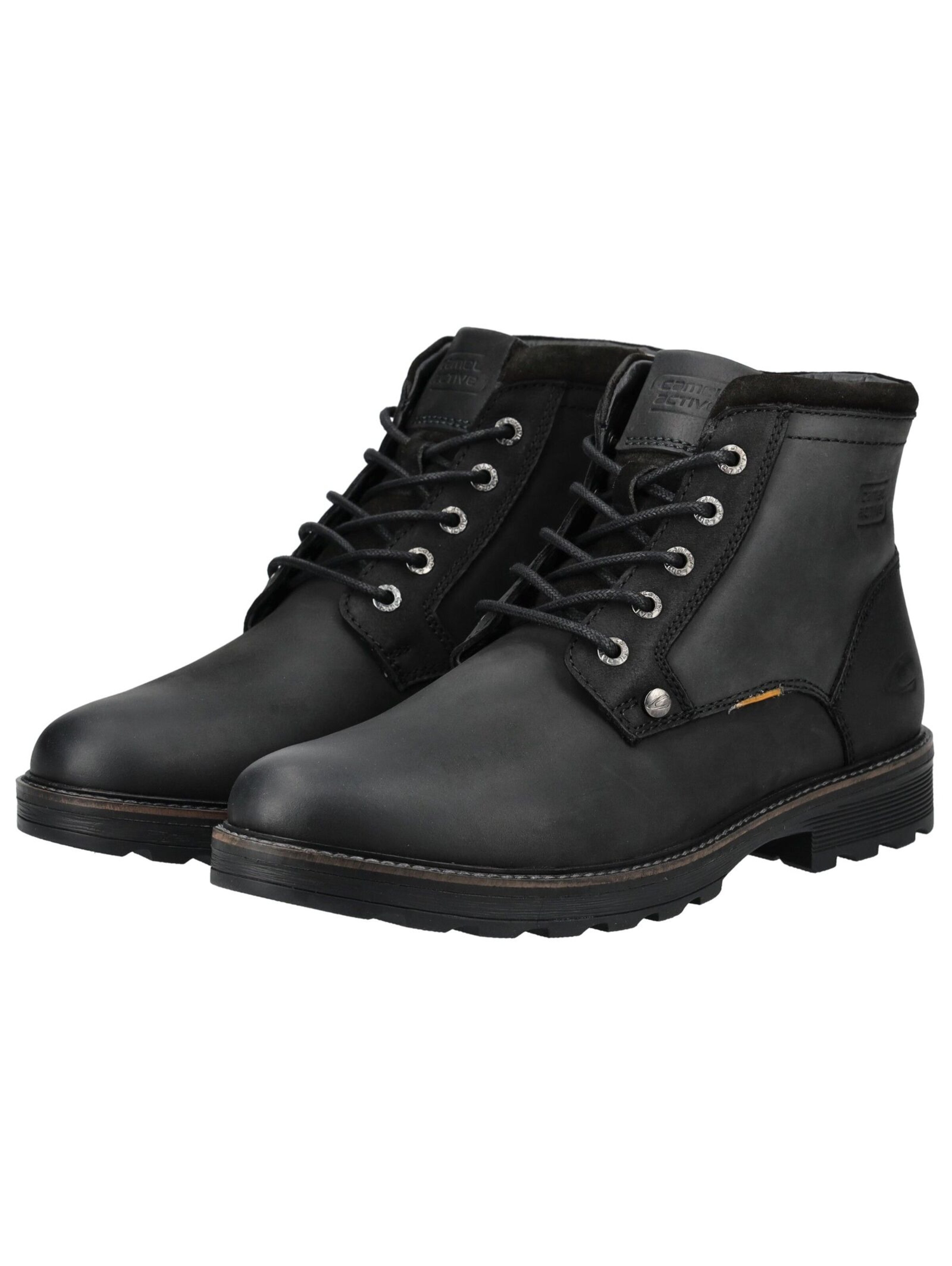 CAMEL ACTIVE Lace-up boots 'Flow' in Black