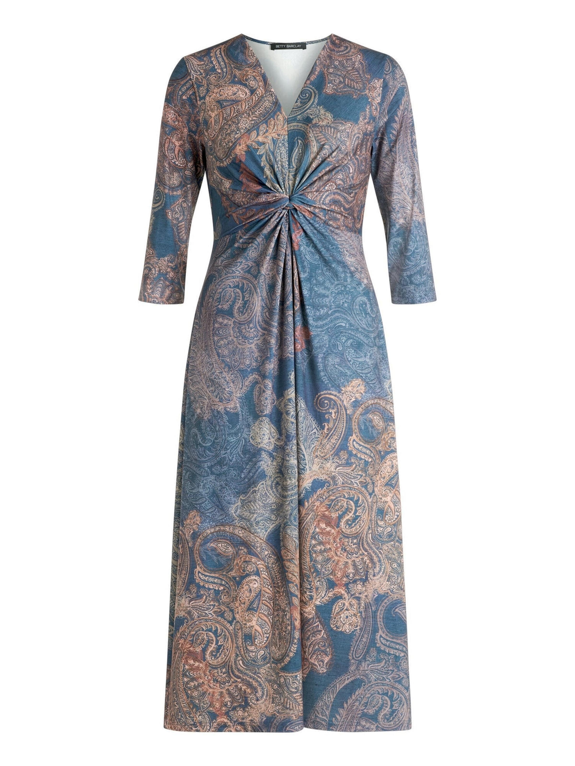 Robe de soirée Betty Barclay en bleu : devant