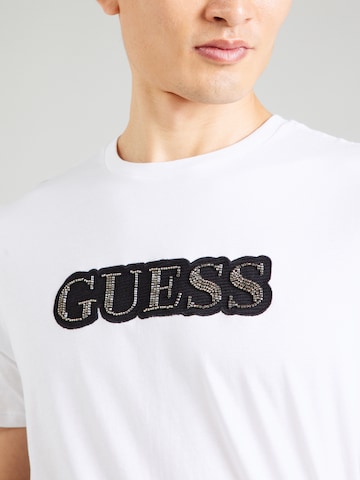 GUESS - Camiseta en blanco