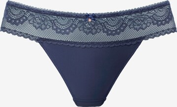 LASCANA String in Blauw: voorkant