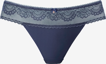 LASCANA String in Blauw: voorkant