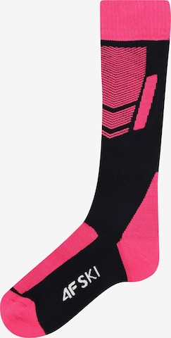 4F Athletic Socks in Blue: front