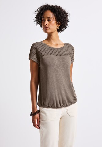 STREET ONE Shirt 'Vianna' in Beige: front