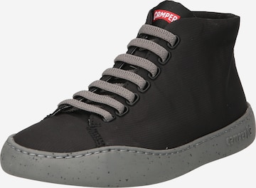 CAMPER High-top trainers in Black: front