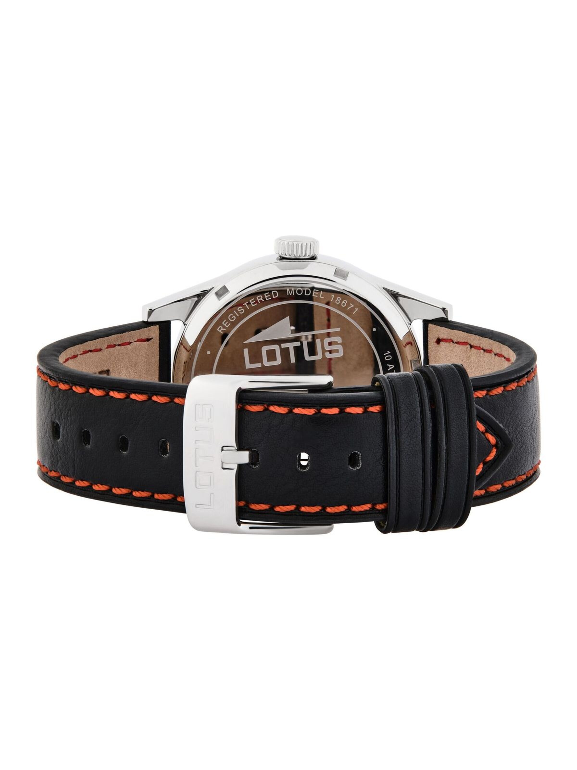 Lotus Analoog horloge 'Chronograph Classics Belt' in Zwart