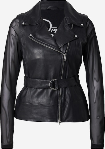 FREAKY NATION Välikausitakki 'Party Love' värissä musta: etupuoli