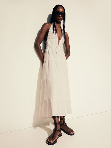 Bershka Summer dress in White