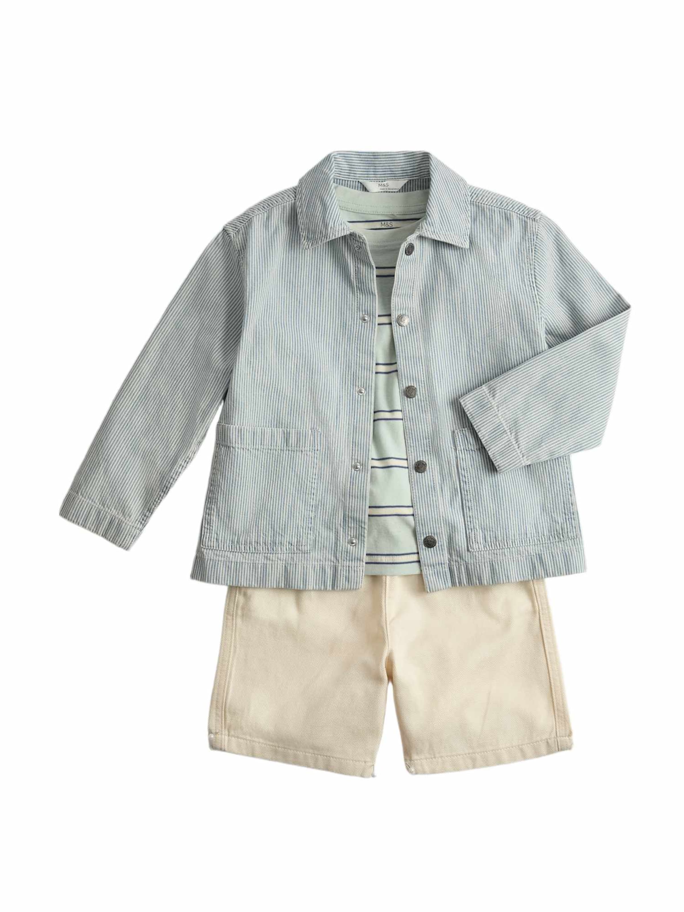 Marks & Spencer Set in Beige: voorkant