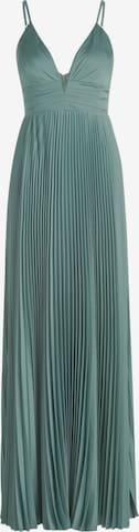 Robe de soirée Vera Mont en vert : devant