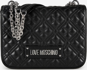 Sac bandoulière Love Moschino en noir : devant