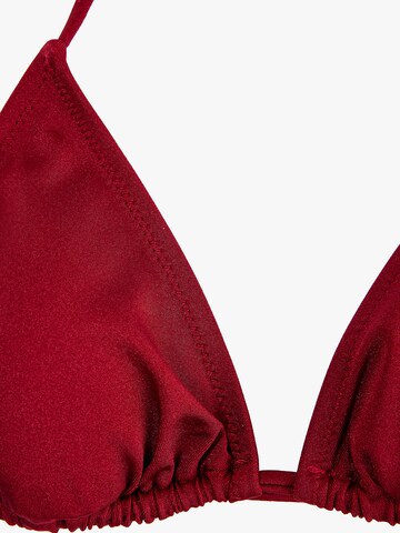 Koton Triangle Bikini top in Red