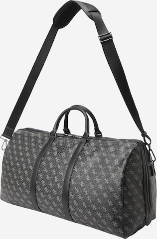 GUESS - Weekend bag 'Vezzola Smart' em preto: frente