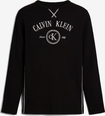 Calvin Klein Pyjama in Schwarz: Vorderseite