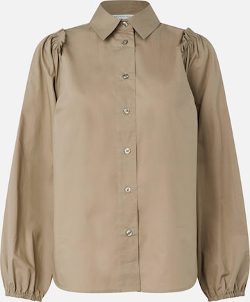 SECOND FEMALE Blouse 'Citta' in Bruin: voorkant