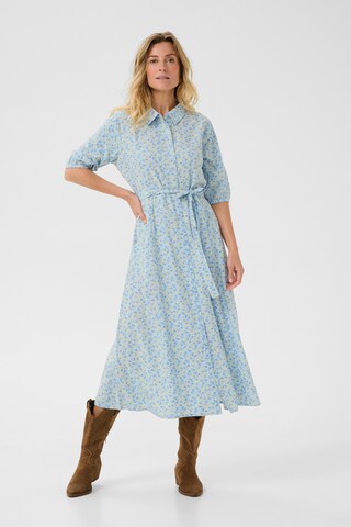Cream Kleid 'CRTiah' in Blau: Vorderseite