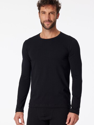 T-Shirt ' 95/5 Originals ' SCHIESSER en noir : devant